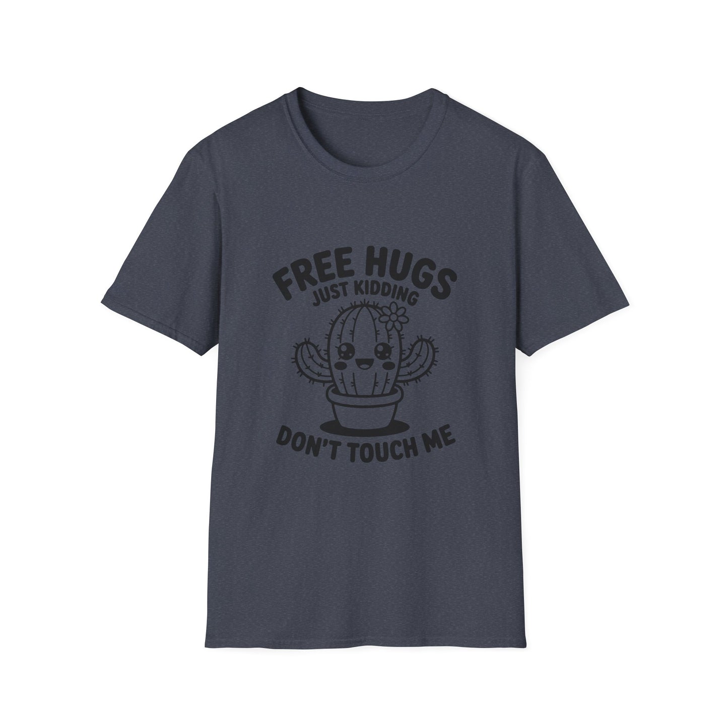 Funny Cactus T-Shirt - Free Hugs Design