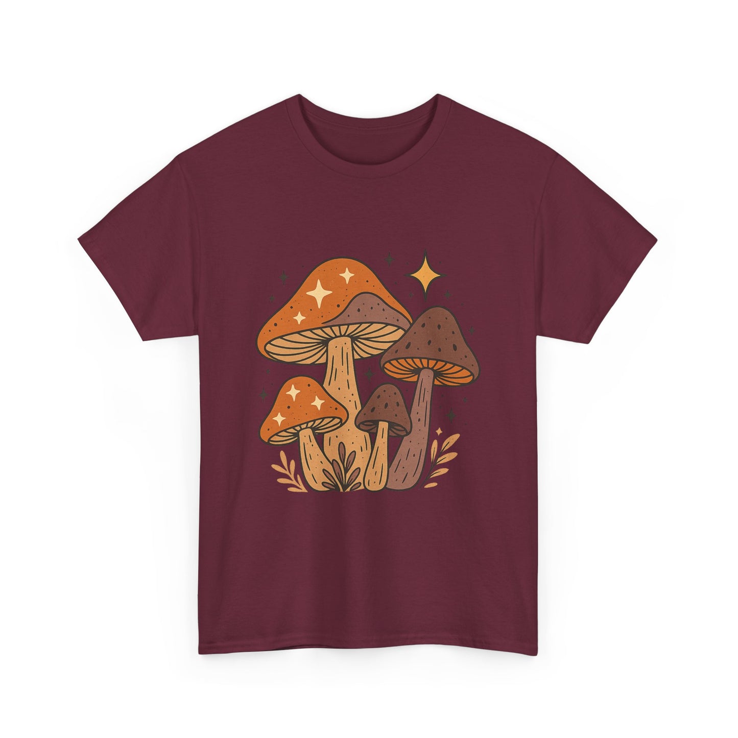 Mushroom Art Unisex Tee, Boho Shirt