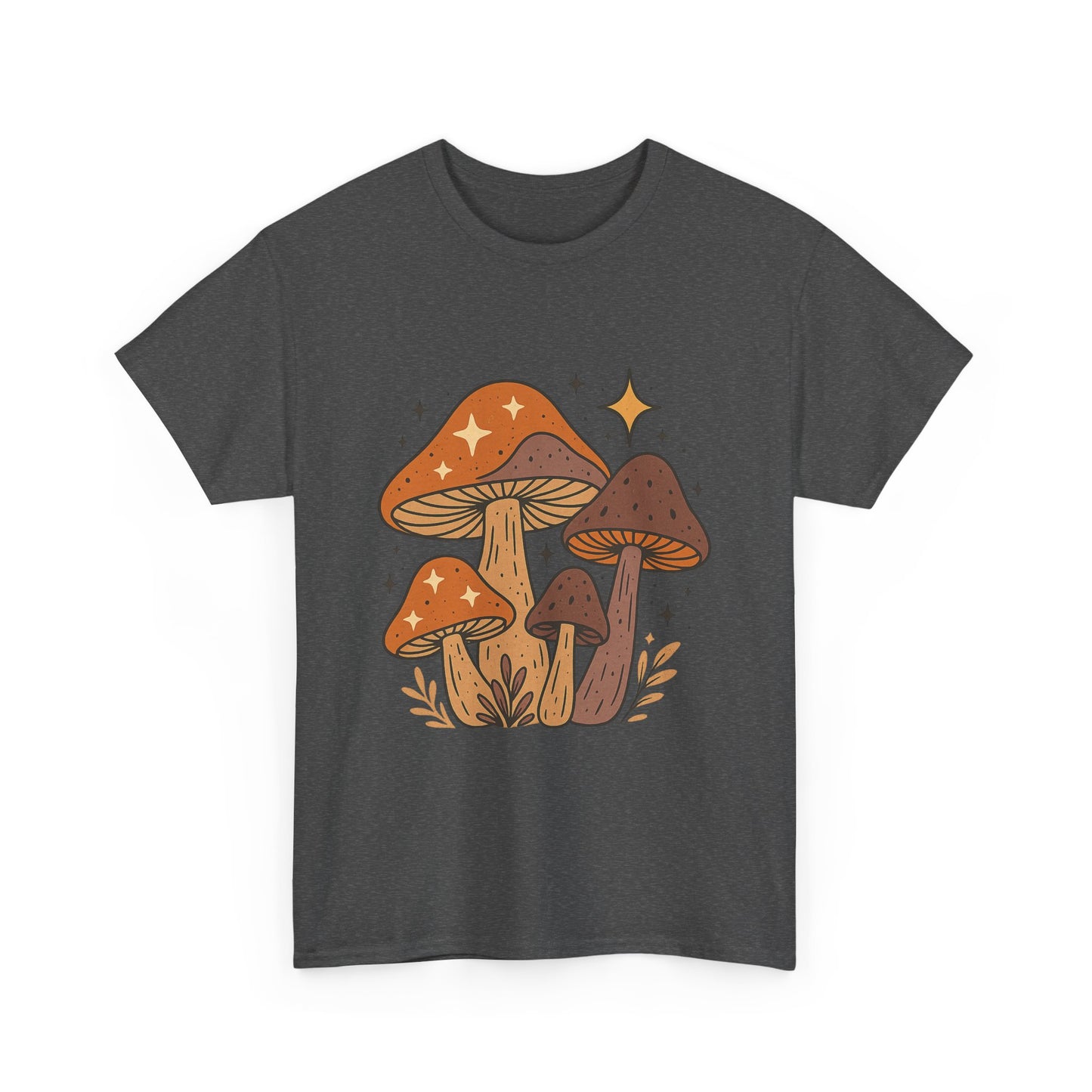 Mushroom Art Unisex Tee, Boho Shirt