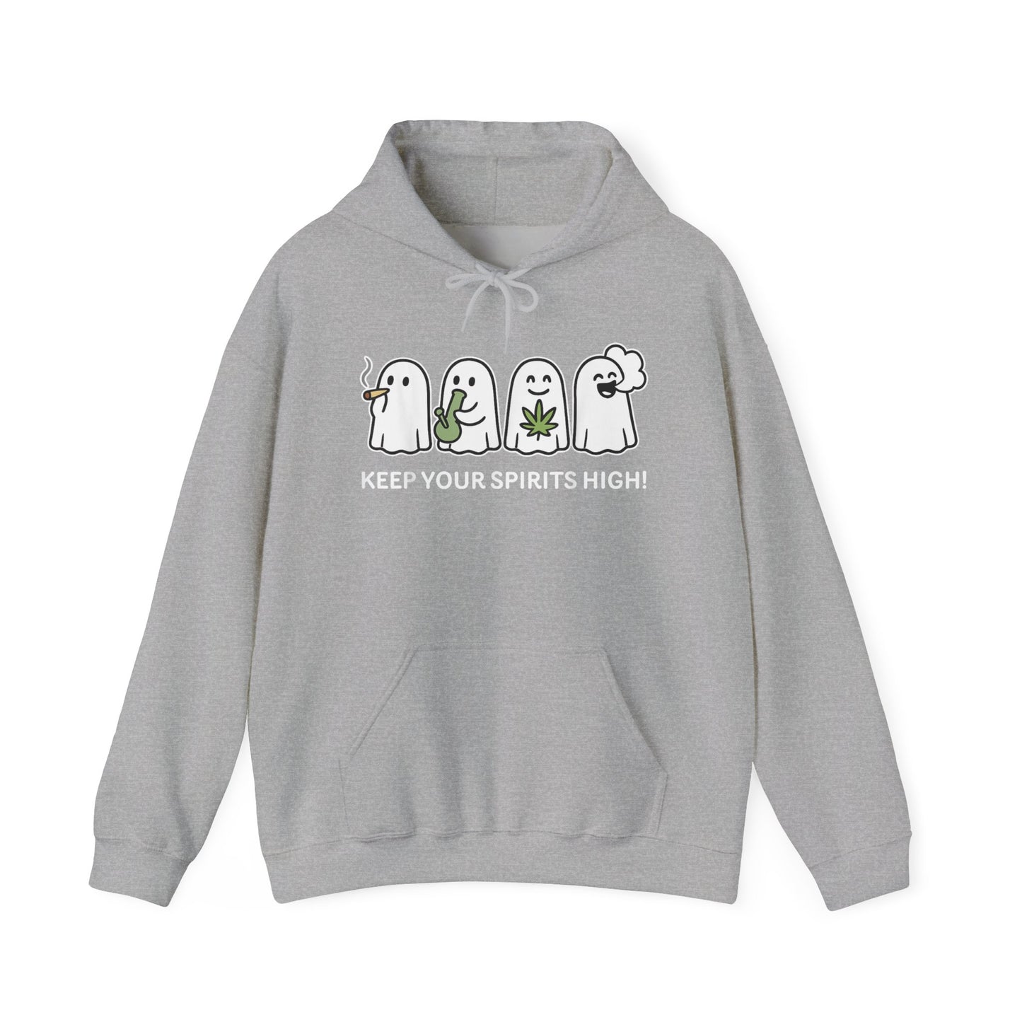 Ghostly Vibes High Hoodie