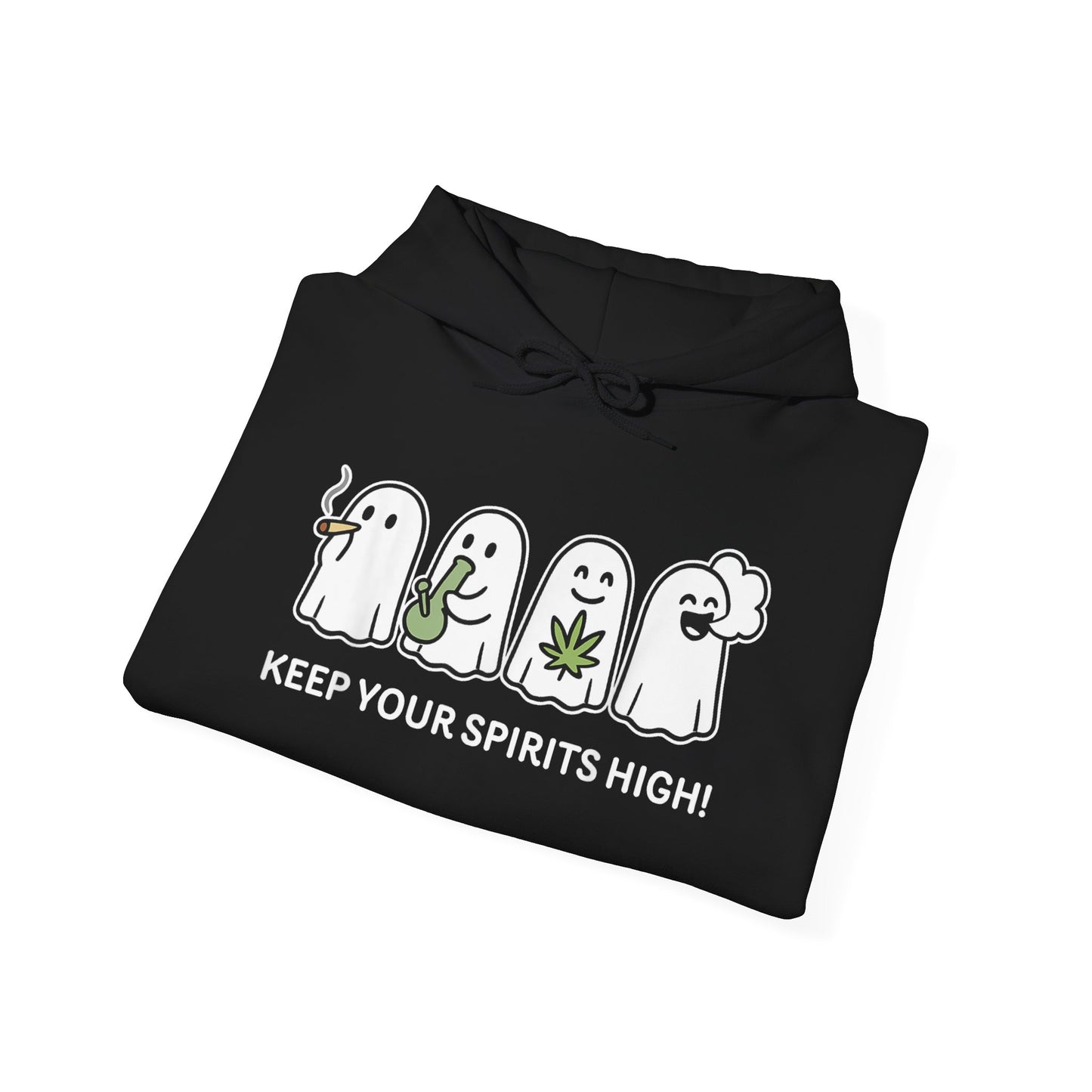 Ghostly Vibes High Hoodie