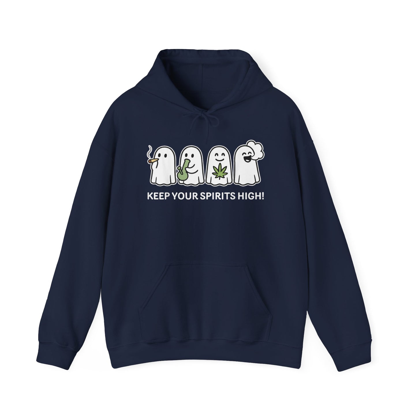 Ghostly Vibes High Hoodie