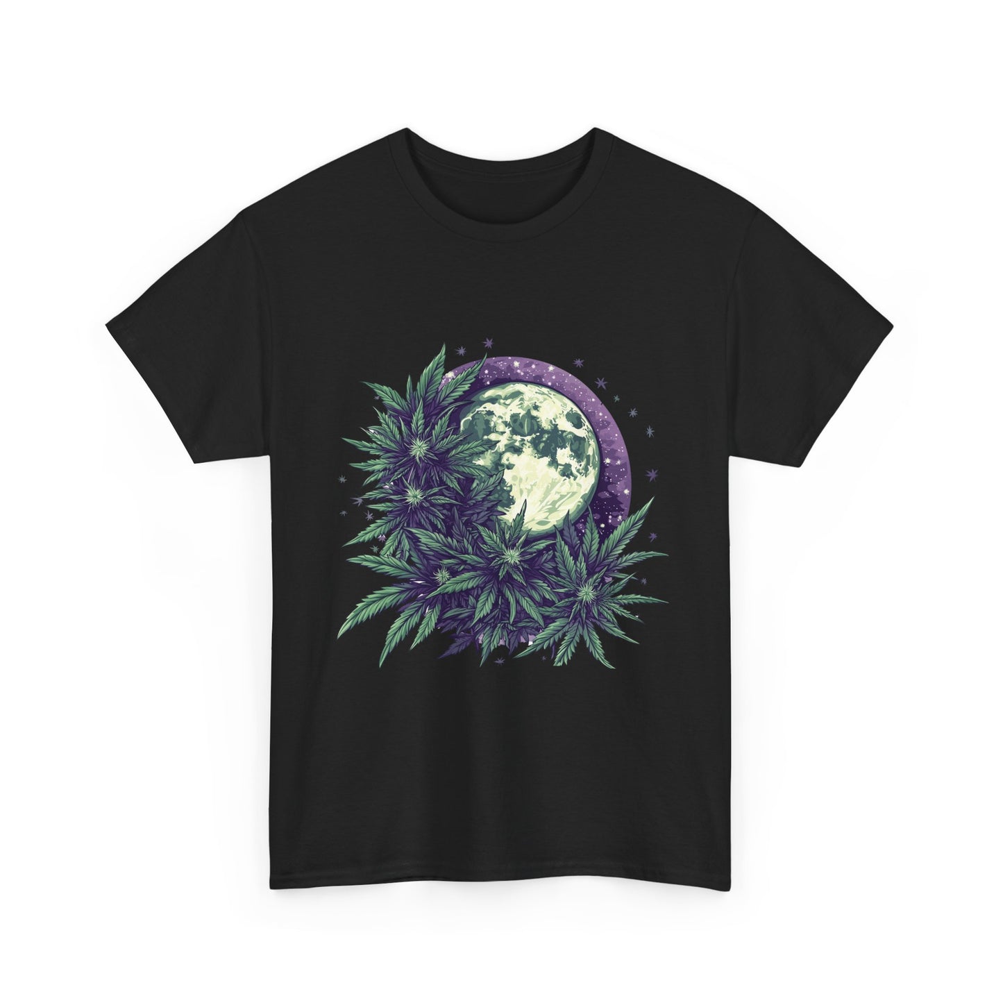 Moonlit Botanical Cannabis Cotton Tee
