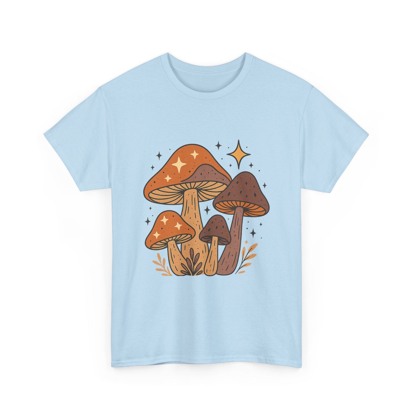 Mushroom Art Unisex Tee, Boho Shirt