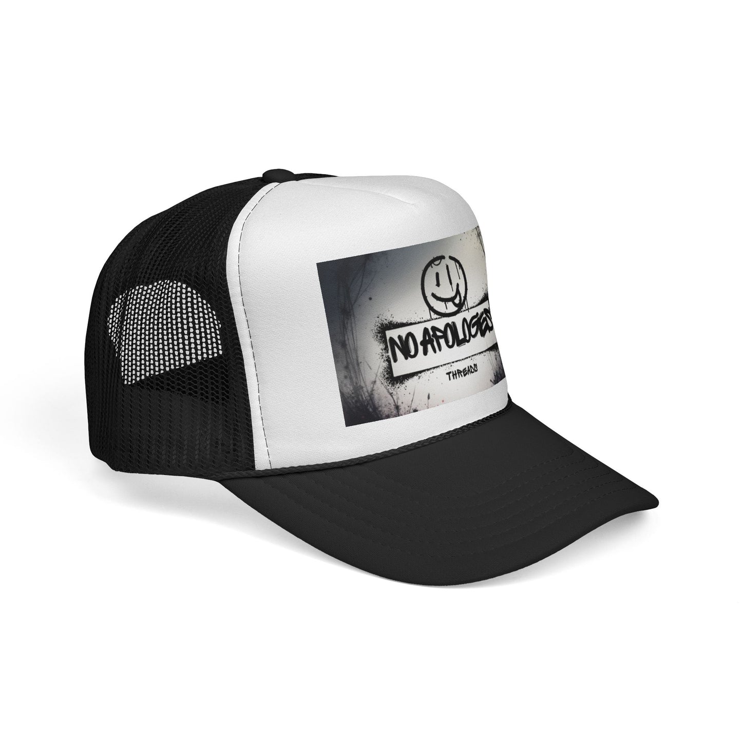 Exclusive- No Apologies Threads Limited Trucker Cap