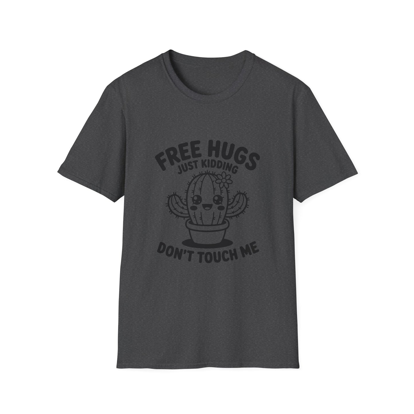 Funny Cactus T-Shirt - Free Hugs Design