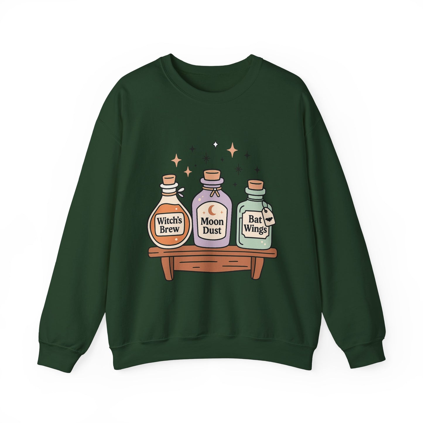 Witchy Potion Crewneck Halloween Sweatshirt