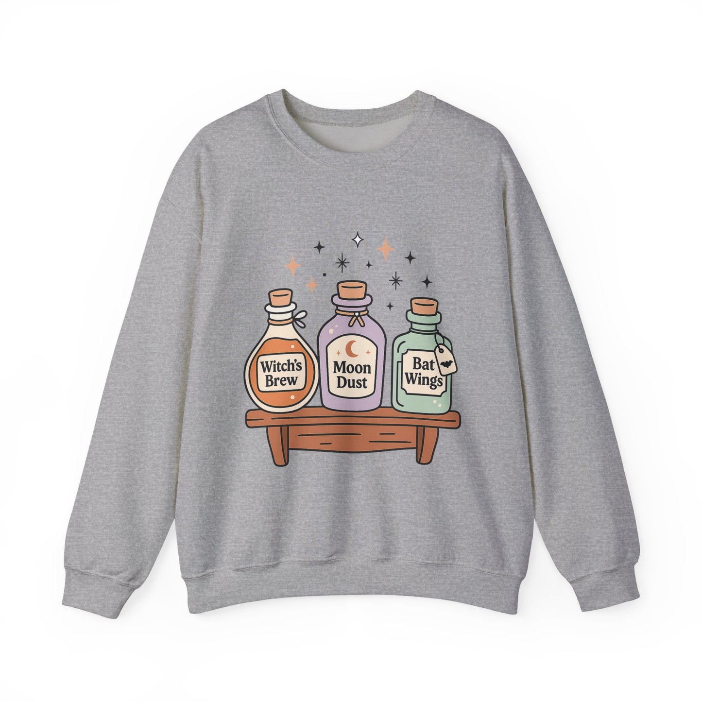 Witchy Potion Crewneck Halloween Sweatshirt