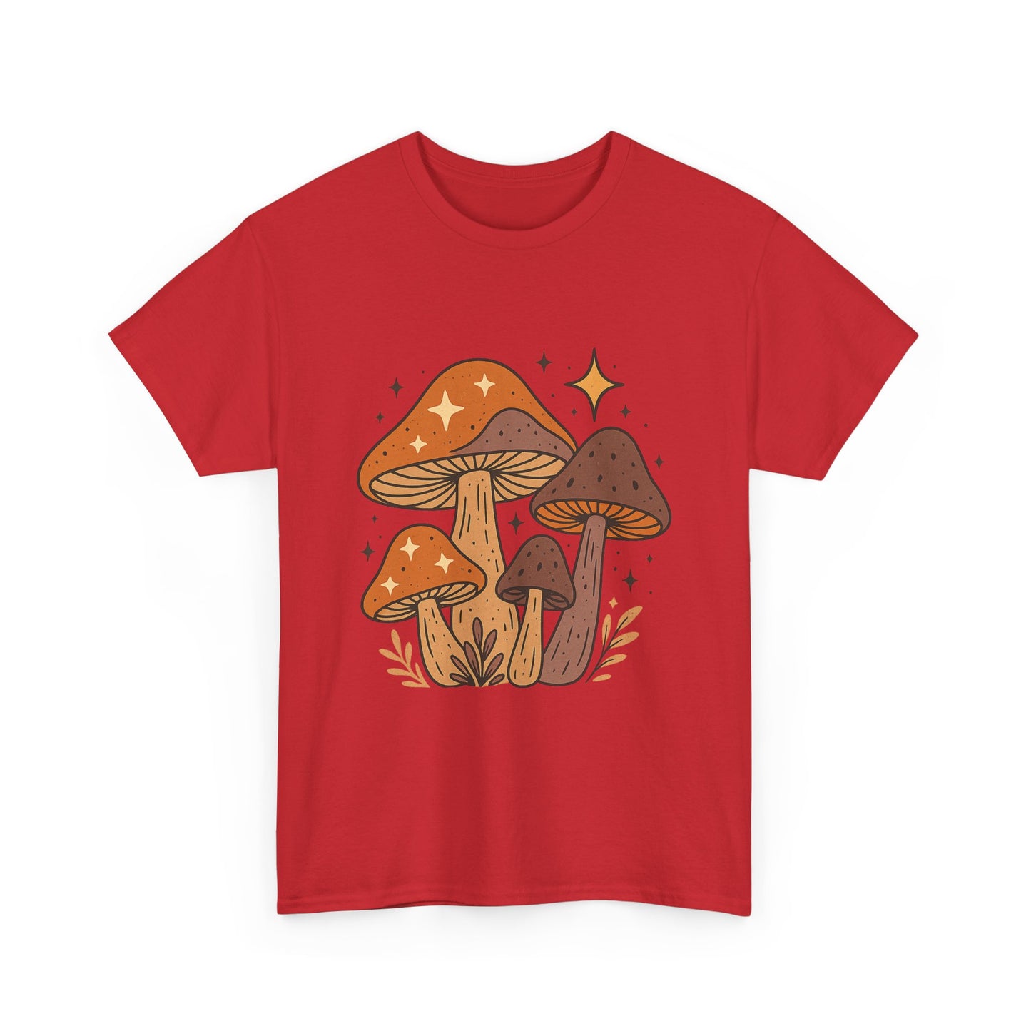 Mushroom Art Unisex Tee, Boho Shirt