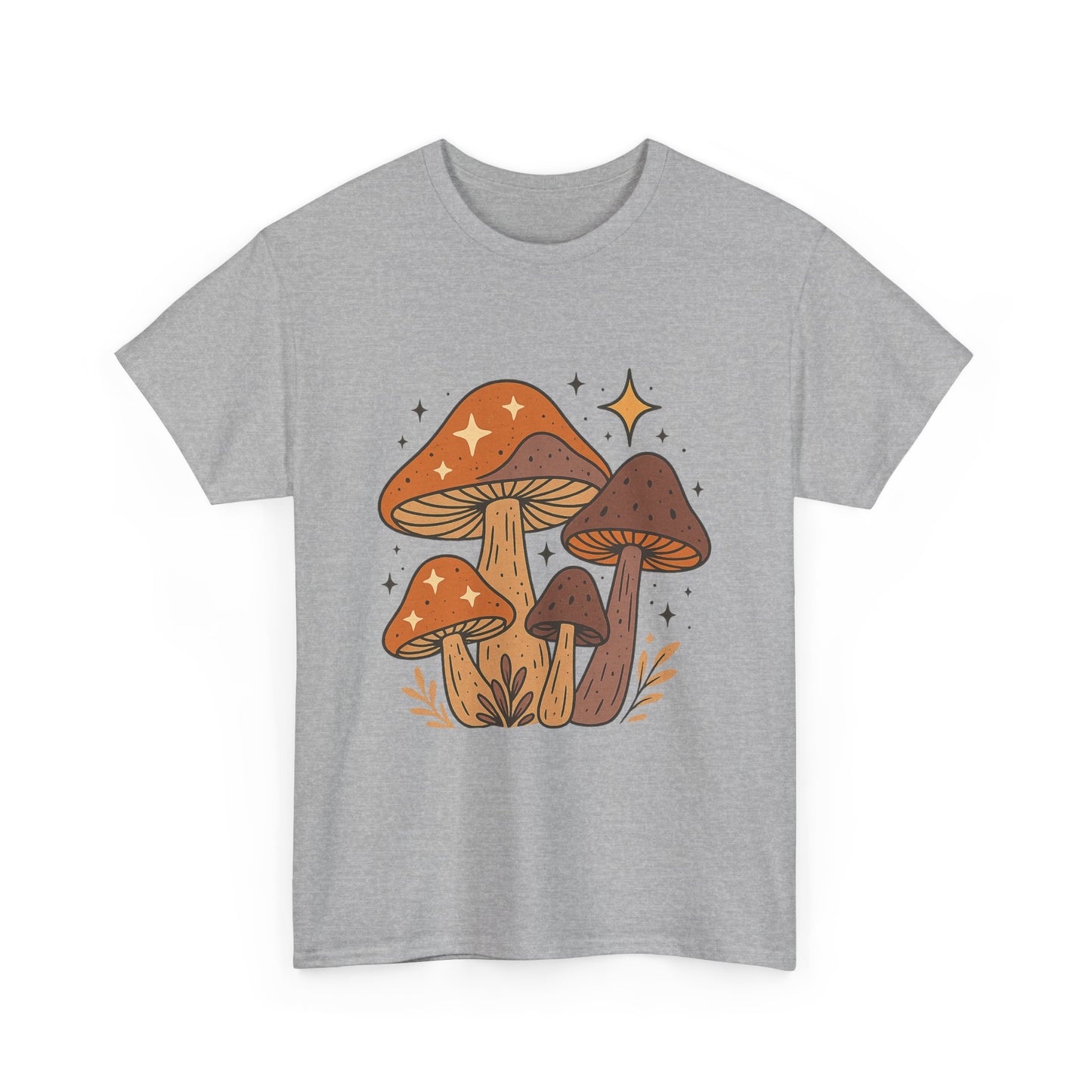 Mushroom Art Unisex Tee, Boho Shirt