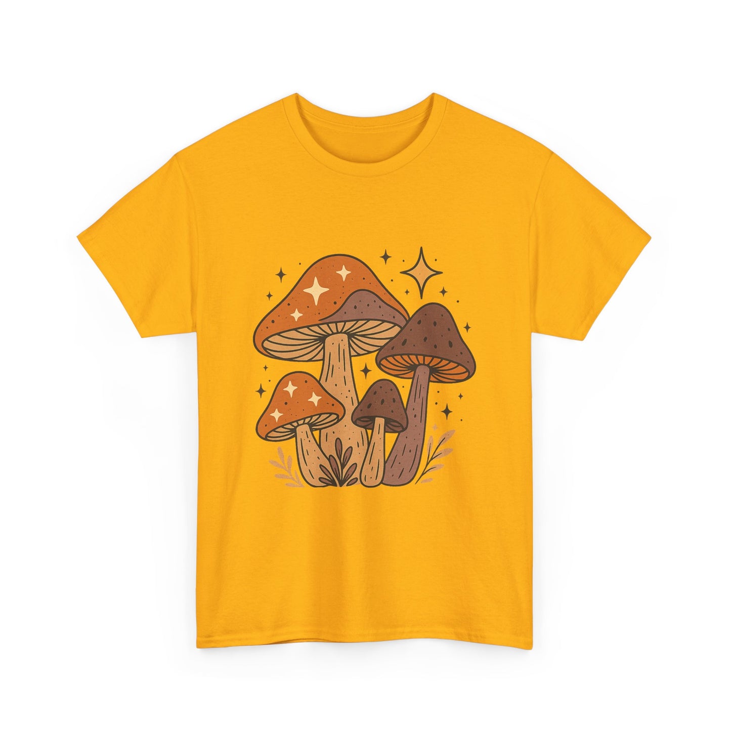 Mushroom Art Unisex Tee, Boho Shirt