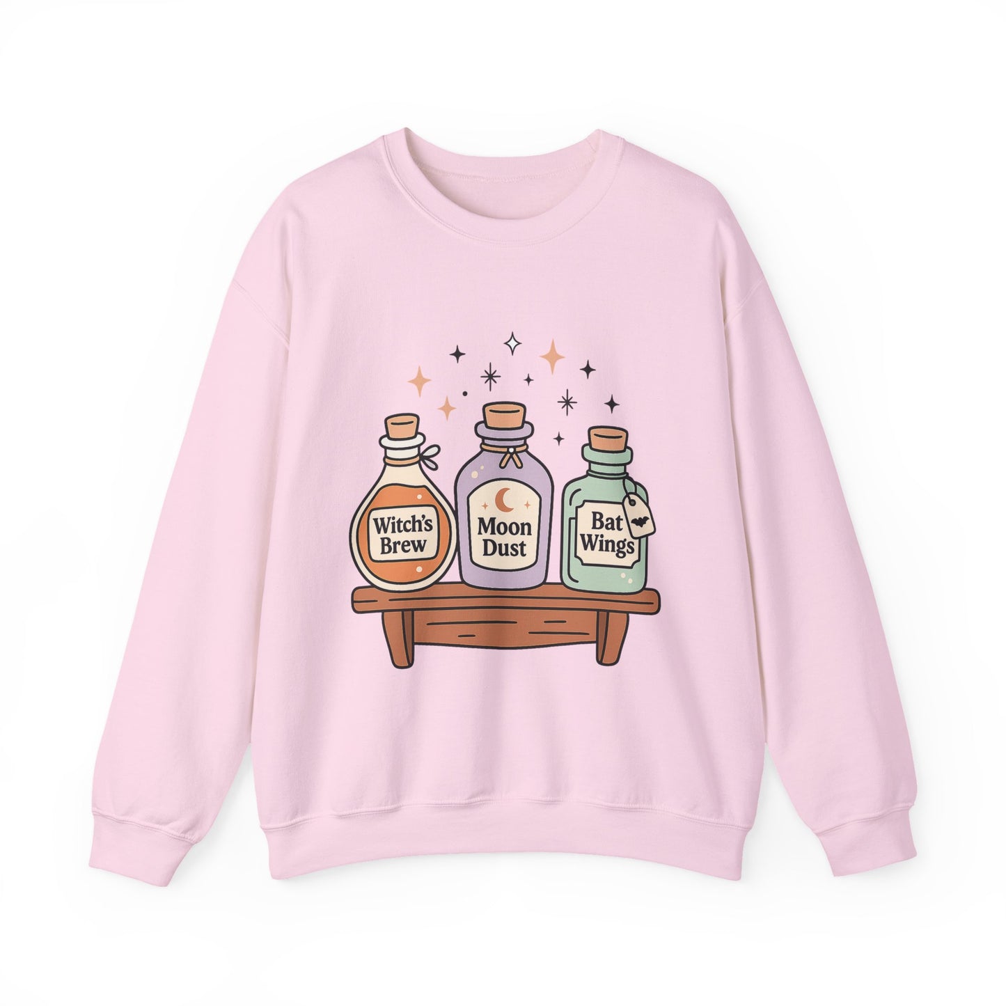 Witchy Potion Crewneck Halloween Sweatshirt