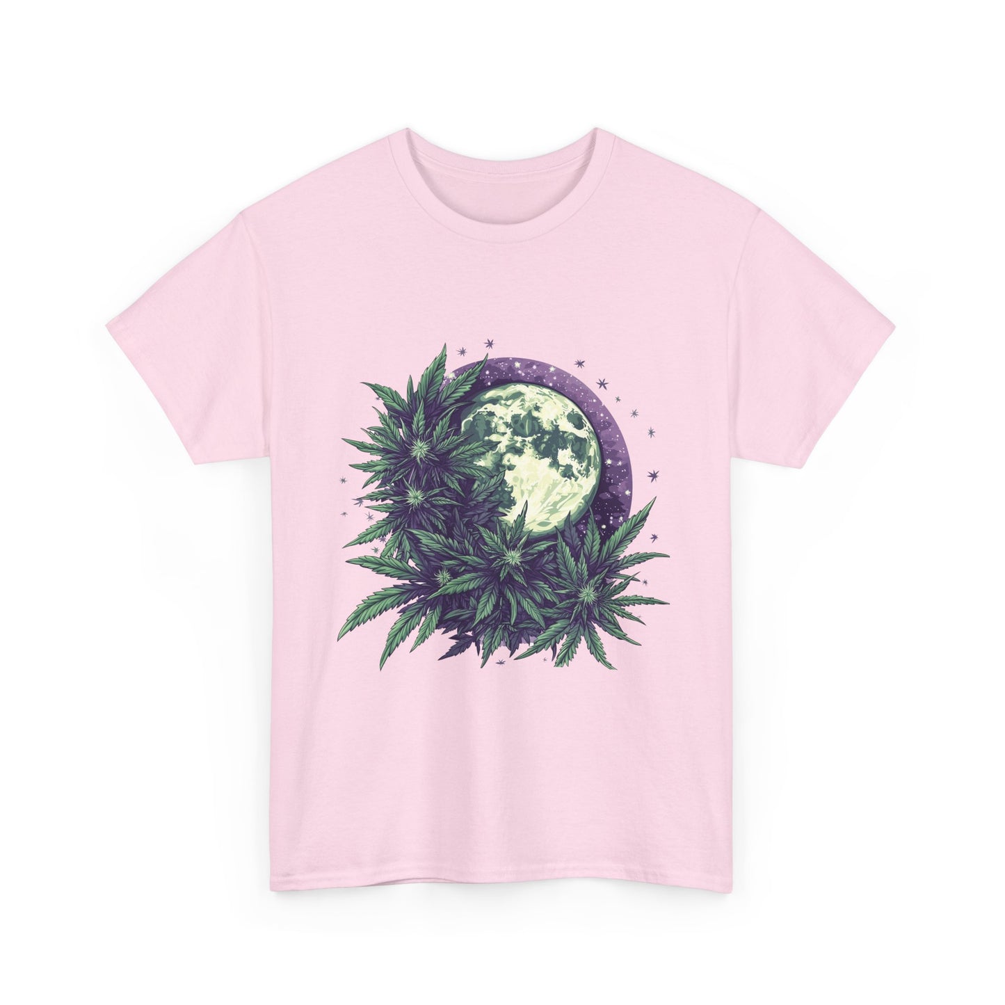 Moonlit Botanical Cannabis Cotton Tee
