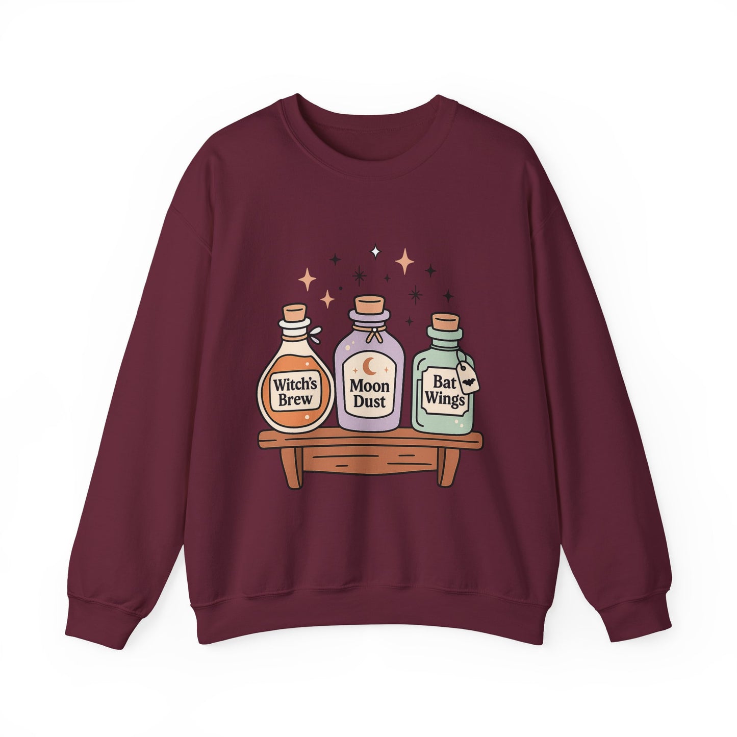 Witchy Potion Crewneck Halloween Sweatshirt