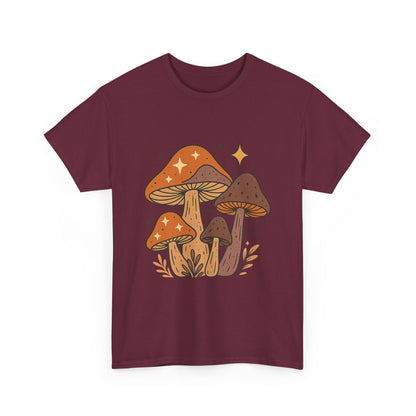 Mushroom Art Unisex Tee, Boho Shirt