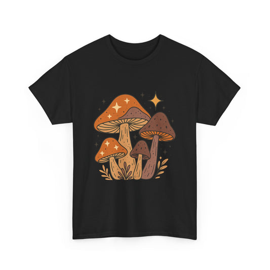 Mushroom Art Unisex Tee, Boho Shirt