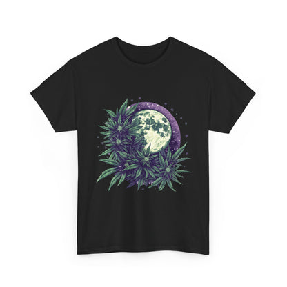 Moonlit Botanical Cannabis Cotton Tee