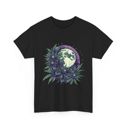 Moonlit Botanical Cannabis Cotton Tee