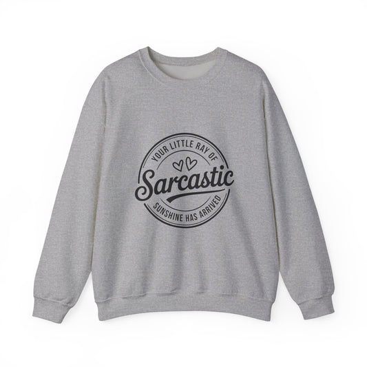 Sarcastic Sunshine Crewneck Sweatshirt