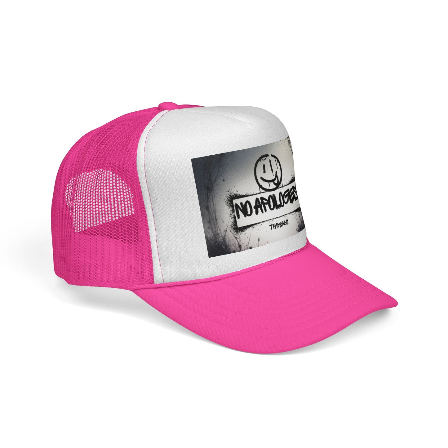 Exclusive- No Apologies Threads Limited Trucker Cap