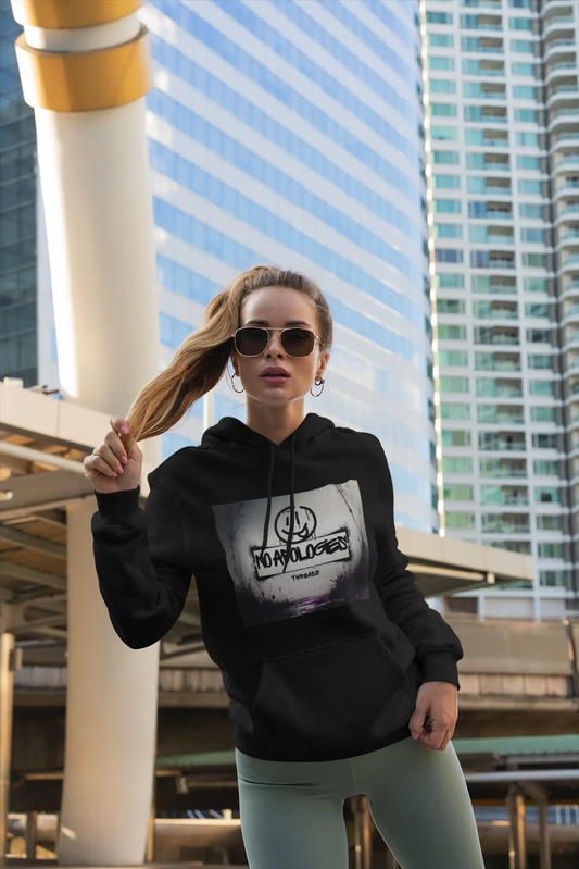 Exclusive- No Apologies Threads Brand Hoodie Printify