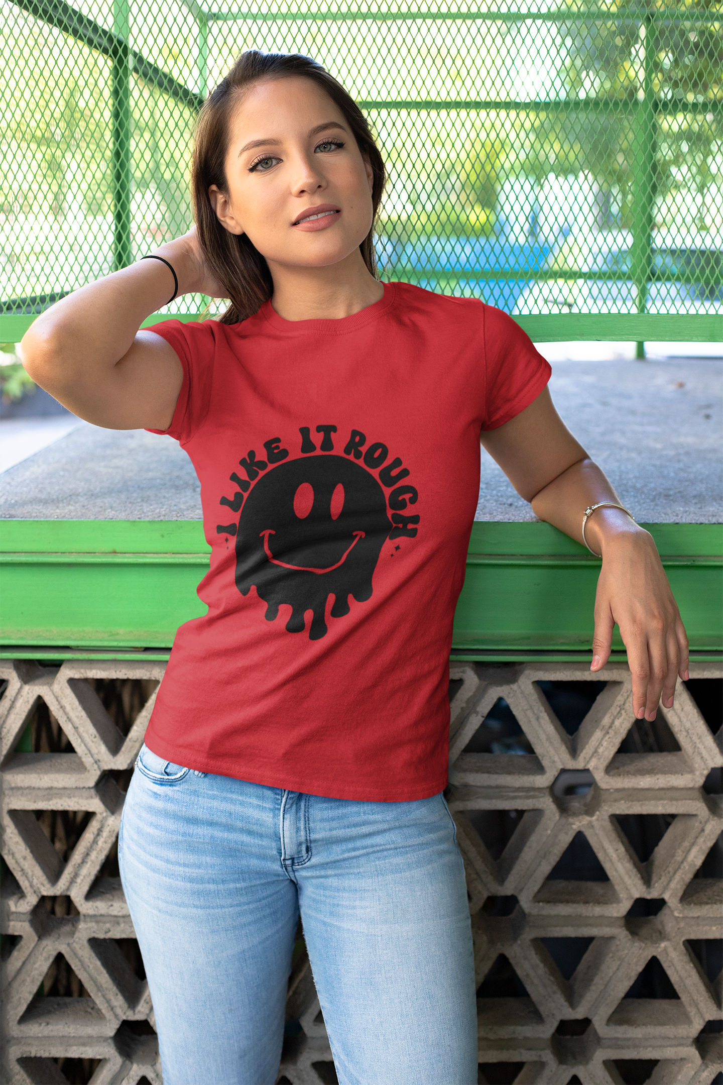 I Like It Rough – Funny Bold Graphic Tee - No Apologies Threads