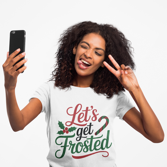 Let's Get Frosted Christmas Tee