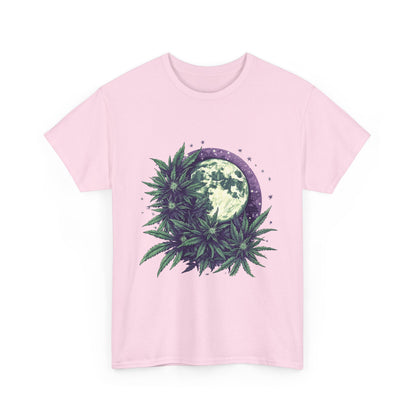 Moonlit Botanical Cannabis Cotton Tee