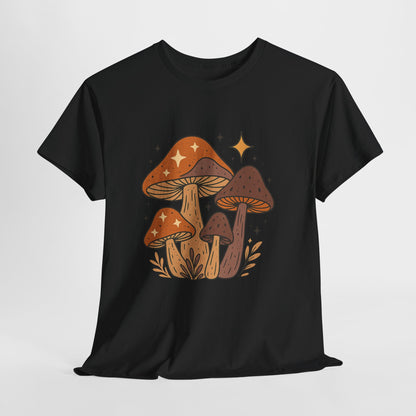 Mushroom Art Unisex Tee, Boho Shirt