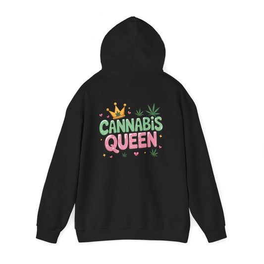 Cannabis Queen Hooded Sweatshirt