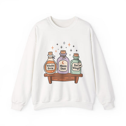 Witchy Potion Crewneck Halloween Sweatshirt