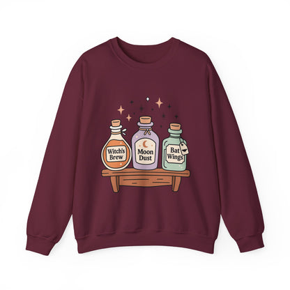 Witchy Potion Crewneck Halloween Sweatshirt